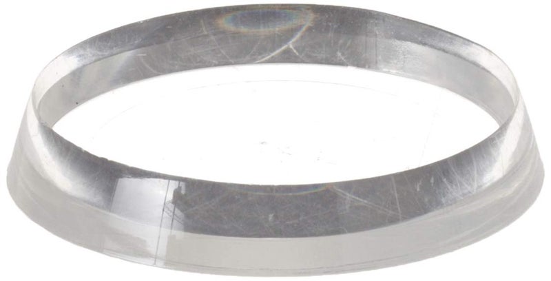 Shepherd Hardware 9088E 9088 1-7/8-Inch Smooth Plastic Furniture Cups, Clear, 4-Pack, Transparent - Image 1